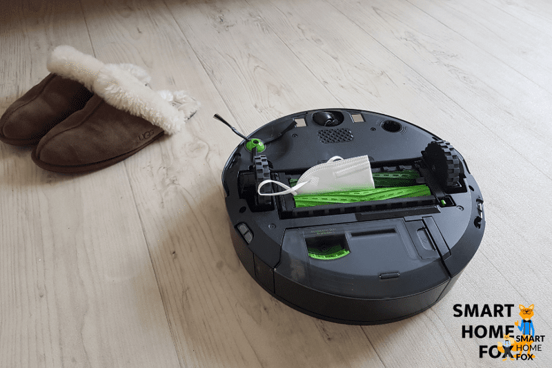 roomba J7+ retourné